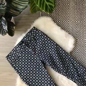 H&M Printed Skinny Pants